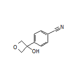 4-(3-Hydroxyoxetan-3-yl)benzonitrile