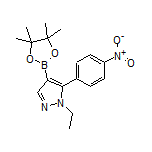 1-Ethyl-5-(4-nitrophenyl)-1H-pyrazole-4-boronic Acid Pinacol Ester