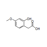 2-(2-Hydroxy-4-methoxyphenyl)acetic Acid