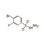 4-Bromo-3-fluorobenzenesulfonohydrazide