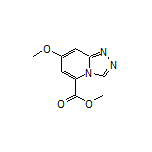 Methyl 7-Methoxy-[1,2,4]triazolo[4,3-a]pyridine-5-carboxylate