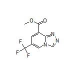 Methyl 6-(Trifluoromethyl)-[1,2,4]triazolo[4,3-a]pyridine-8-carboxylate