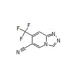 7-(Trifluoromethyl)-[1,2,4]triazolo[4,3-a]pyridine-6-carbonitrile