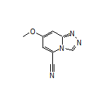 7-Methoxy-[1,2,4]triazolo[4,3-a]pyridine-5-carbonitrile