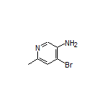 3-Amino-4-bromo-6-methylpyridine