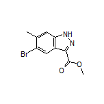 Methyl 5-Bromo-6-methyl-1H-indazole-3-carboxylate