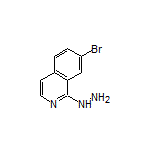 7-Bromo-1-hydrazinylisoquinoline