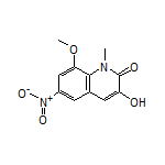 3-Hydroxy-8-methoxy-1-methyl-6-nitroquinolin-2(1H)-one
