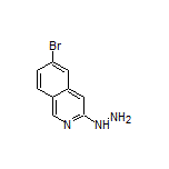 6-Bromo-3-hydrazinylisoquinoline