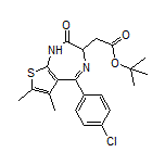 tert-Butyl 2-[5-(4-Chlorophenyl)-6,7-dimethyl-2-oxo-2,3-dihydro-1H-thieno[2,3-e][1,4]diazepin-3-yl]acetate