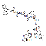 (S)-2-[2-[2-(Fmoc-amino)acetamido]acetamido]-N-[2-[[[2-[[(1S,9S)-9-ethyl-5-fluoro-9-hydroxy-4-methyl-10,13-dioxo-1,2,3,9,10,12,13,15-octahydrobenzo[de]pyrano[3’,4’:6,7]indolizino[1,2-b]quinolin-1-yl]amino]-2-oxoethoxy]methyl]amino]-2-oxoethyl]-3-phenylpropanamide