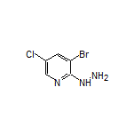 3-Bromo-5-chloro-2-hydrazinylpyridine