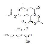 5-(Hydroxymethyl)-2-[[(2S,3R,4S,5S,6R)-3,4,5-triacetoxy-6-(acetoxymethyl)tetrahydro-2H-pyran-2-yl]oxy]benzoic Acid