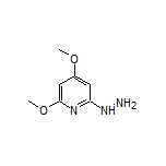 2-Hydrazinyl-4,6-dimethoxypyridine