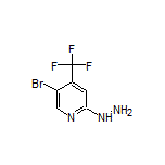 5-Bromo-2-hydrazinyl-4-(trifluoromethyl)pyridine