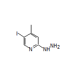 2-Hydrazinyl-5-iodo-4-methylpyridine