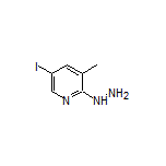 2-Hydrazinyl-5-iodo-3-methylpyridine