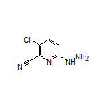 3-Chloro-6-hydrazinylpicolinonitrile