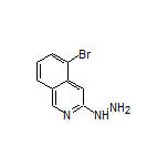 5-Bromo-3-hydrazinylisoquinoline