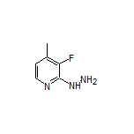 3-Fluoro-2-hydrazinyl-4-methylpyridine