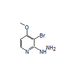 3-Bromo-2-hydrazinyl-4-methoxypyridine