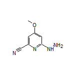 6-Hydrazinyl-4-methoxypyridine-2-carbonitrile