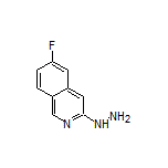 6-Fluoro-3-hydrazinylisoquinoline