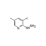 2-Hydrazinyl-3-iodo-5-methylpyridine