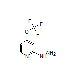 2-Hydrazinyl-4-(trifluoromethoxy)pyridine