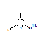 6-Hydrazinyl-4-methylpyridine-2-carbonitrile