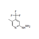 2-Hydrazinyl-5-methyl-4-(trifluoromethyl)pyridine