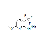 2-Hydrazinyl-6-methoxy-3-(trifluoromethyl)pyridine