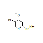 5-Bromo-2-hydrazinyl-4-methoxypyridine