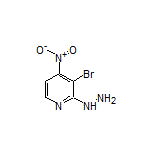 3-Bromo-2-hydrazinyl-4-nitropyridine