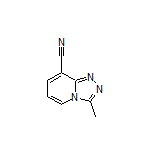 3-Methyl-[1,2,4]triazolo[4,3-a]pyridine-8-carbonitrile