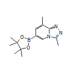 3,8-Dimethyl-[1,2,4]triazolo[4,3-a]pyridine-6-boronic Acid Pinacol Ester