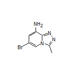 6-Bromo-3-methyl-[1,2,4]triazolo[4,3-a]pyridin-8-amine