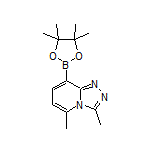 3,5-Dimethyl-[1,2,4]triazolo[4,3-a]pyridine-8-boronic Acid Pinacol Ester