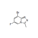 8-Bromo-6-fluoro-3-methyl-[1,2,4]triazolo[4,3-a]pyridine