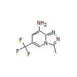 3-Methyl-6-(trifluoromethyl)-[1,2,4]triazolo[4,3-a]pyridin-8-amine