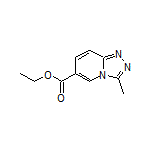 Ethyl 3-Methyl-[1,2,4]triazolo[4,3-a]pyridine-6-carboxylate