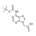 2-[6-(Boc-amino)-9H-purin-9-yl]acetic Acid