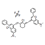 4-[2-[2-Chloro-3-[2-[7-(dimethylamino)-2-phenyl-4H-chromen-4-ylidene]ethylidene]cyclohex-1-en-1-yl]vinyl]-7-(dimethylamino)-2-phenylchromenylium Tetrafluoroborate