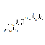 tert-Butyl 2-[4-[2,4-Dioxotetrahydropyrimidin-1(2H)-yl]phenoxy]acetate