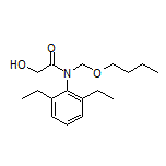 N-(Butoxymethyl)-N-(2,6-diethylphenyl)-2-hydroxyacetamide