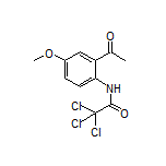 N-(2-Acetyl-4-methoxyphenyl)-2,2,2-trichloroacetamide