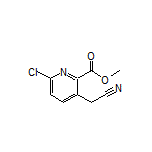 Methyl 6-Chloro-3-(cyanomethyl)pyridine-2-carboxylate