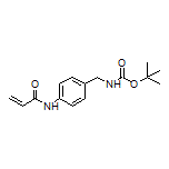 N-[4-[(Boc-amino)methyl]phenyl]acrylamide