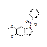 5,6-Dimethoxy-1-(phenylsulfonyl)-1H-indole