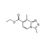 Ethyl 3,8-Dimethyl-[1,2,4]triazolo[4,3-a]pyridine-7-carboxylate